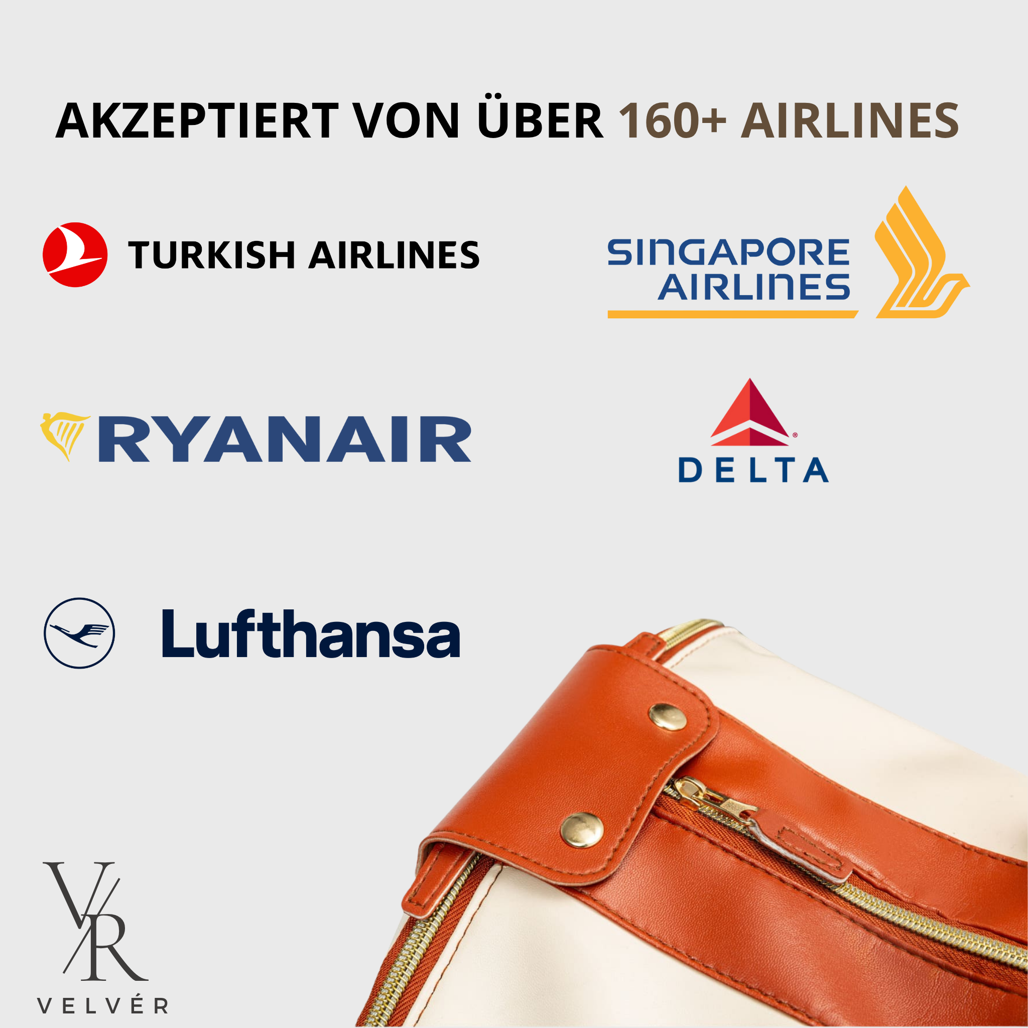 Velvêr EasyFold Reisetasche